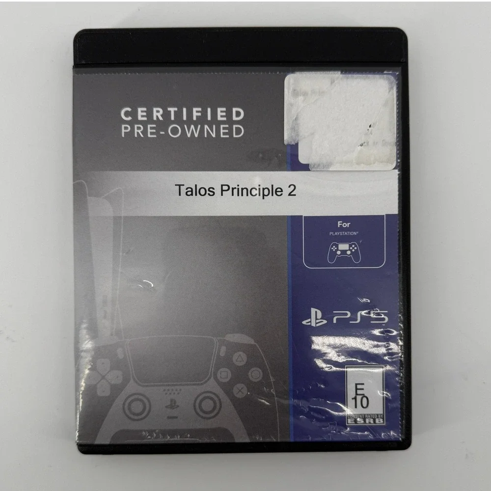 The Talos Principle II 2 Sony PlayStation 5 PS5‎ Disc Game New Replacement Case